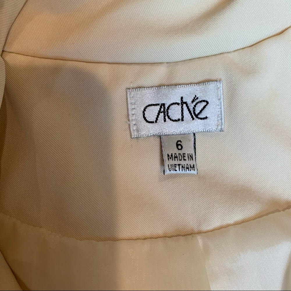 Cache Cream Bomber Jacket - Picture 10 of 12
